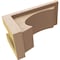 Ekena Millwork 5"W x 10"D x 5"H Wide Emerson Rough Cedar Woodgrain TimberThane Corbel, Primed Tan CORUR05X10X05EMRRCPR - alternate 5